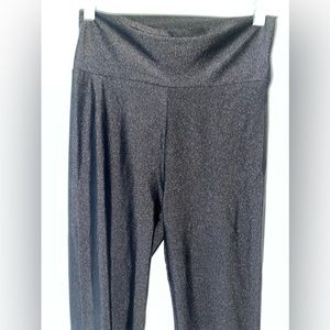 Black sparkly leggings
